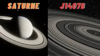 Miniature : Cette planète a des anneaux 200 FOIS PLUS GRANDS que ceux de Saturne !