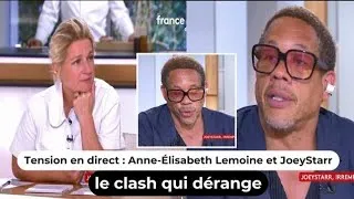 Miniature : Silence total sur le plateau : JoeyStarr humilie Anne-Elisabeth Lemoine en direct, M6 sous le choc !