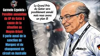 Miniature : Le Grand Prix MotoGP du Qatar probablement annulé à cause de la situation au Moyen-Orient