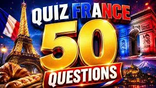 Miniature : 🇫🇷 Quiz France : 50 Questions | Quiz Long 🇫🇷