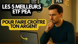 Miniature : LES 5 MEILLEURS ETF PEA POUR FAIRE CROÎTRE TON ARGENT