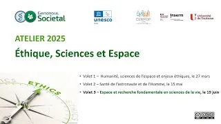 Miniature : Atelier 2025 - Volet 3 : Espace et recherche fondamentale en sciences de la vie