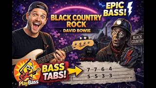 Miniature : Black Country Rock – David Bowie (No Bass + Play Along Tabs)