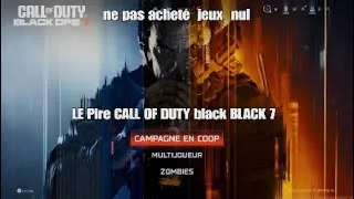Miniature : LE pire CALL OF DUTY black ops 7 nul 😡😡😡😡