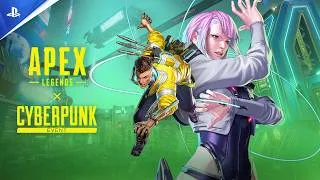Miniature : Apex Legends - Bande-annonce de l'événement  Cyberpunk | PS5, PS4