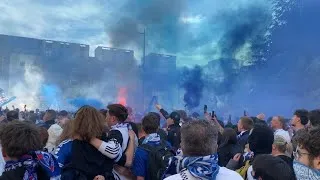 Miniature : CORTÈGE RC Strasbourg - AS Monaco (5-4) 🔥 AVANT MATCH 17/05/2026 🔵⚪️