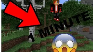 Miniature : J'AI SURVECU 1 MINUTE SUR MINECRAFT HARDCORE