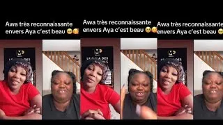 Miniature : 🚨😊 HAWA EST RECONNAISSANTE ENVERS AYA ROBERT POUR SON SOUTIEN DEPUIS SES DÉBUTS !