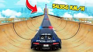 Miniature : PAS DE FREIN DANS LA MÉGA PISCINE DE SOURCE DANS GTA 5 - EXPÉRIENCE DANS GTA 5