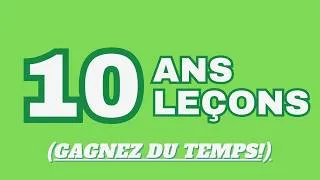 Miniature : 10 Leçons de 10 ans de Bourse!