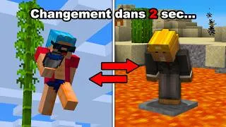 Miniature : On échange nos positions toutes les 5 minutes, le dernier en vie gagne