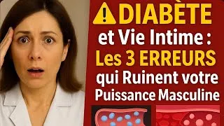 Miniature : Diabète et Dysfonction Érectile : Les 3 ERREURS Qui ruinent votre puissance masculine !