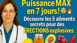 Miniature : 🍯 Puissance MAX en 7 jours ! 😱🔥 Découvre les 5 aliments secrets pour des ÉRECTIONS explosives