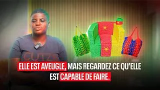 Miniature : Elle est aveugle, pourtant elle fabrique de magnifiques sacs en perles.