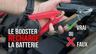 Miniature : Je TESTE un BOOSTER de démarrage. IL RECHARGE la batterie ? OUI ✅ / NON ❌ - Launch BST360