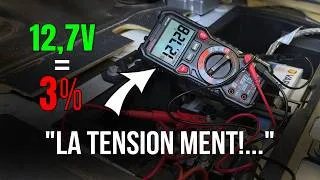 Miniature : BATTERIE en BONNE SANTÉ? La tension NE VEUT RIEN DIRE !!! - DÉMONSTRATION ✅