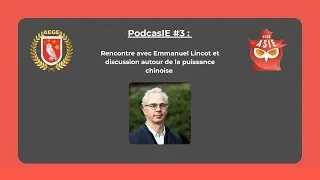 Miniature : PodcASIE #3 : Rencontre avec Emmanuel Lincot, spécaliste de la Chine contemporaine.