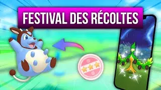 Miniature : Un nouveau SHINY sur Pokémon GO - GUIDE COMPLET: Festival des récoltes !
