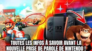 Miniature : NINTENDO SWITCH 2 ANNONCÉ : TOUTES LES INFOS À SAVOIR AVANT LE PROCHAIN NINTENDO DIRECT ! 🔥🔥🔥