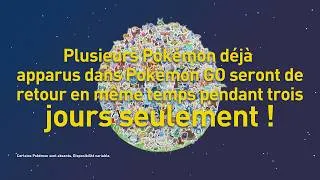 Miniature : Fêtez les 30 ans de Pokémon avec Pokémon GO !