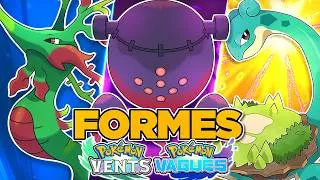 Miniature : 10 FORMES REGIONALES pour Pokémon Vent & Vague