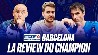 Miniature : EPT BARCELONE 2025 - Le champion analyse ses mains.