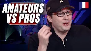 Miniature : LES AMATEURS DÉTRUISENT LES PROS ! #poker #biggameontour
