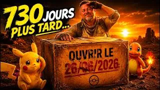 Miniature : 2 ANS APRÈS ! J'OUVRE MA CAPSULE TEMPORELLE POKEMON