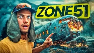 Miniature : J’ai FILMÉ un CRASH D’AVION à la ZONE 51 (et il reste tout)