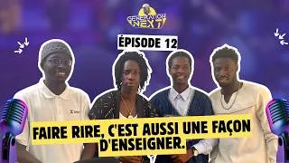 Miniature : 🎙️#EP12 PODCAST GÉNÉRATION NEXT : FAIRE RIRE, C'EST AUSSI UNE FAÇON D'ENSEIGNER.