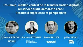 Miniature : L’humain, maillon central de la transformation digitale au service d'une démarche Lean