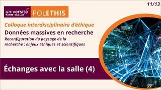 Miniature : Données massives en recherche (11/13) - Échanges avec la salle (4)