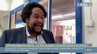 Miniature : Extrait JT viàATV 18h du 8/06/2022 Colloque "Décoloniser les mémoires de l'esclavage"