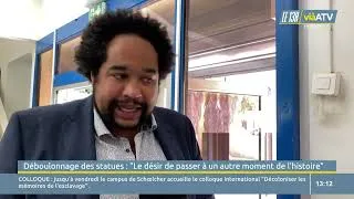 Miniature : EXTRAIT JT ATV 13H 08062022 Colloque "Décoloniser les mémoires de l'esclavage"