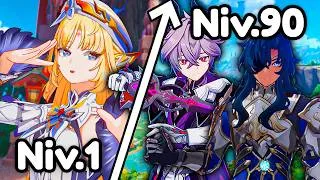 Miniature : J'ai monté ce personnage OUBLIÉ pour le meilleur 4 étoile en 1H sur Genshin Impact !