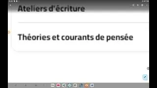 Miniature : Littérature en français master 1 dz, theories et courants de pensée