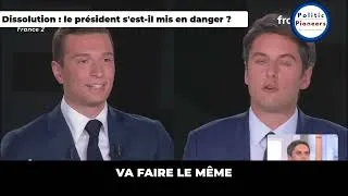 Miniature : Dissolution Politique : Risques et Choix Douteux Révélés