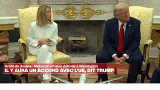 Miniature : La présidente du conseil des ministres italienne Géorgie MELONI à Washington un accord avec Trump !