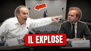 Miniature : Xavier Niel PÈTE UN CÂBLE en pleine audition !