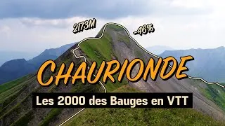 Miniature : La Pointe de Chaurionde (2173m) en VTT - À l'assaut des sommets des Bauges
