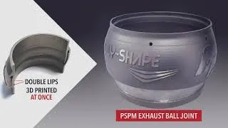 Miniature : Amazing metal 3D printed PSPM Ball Joint