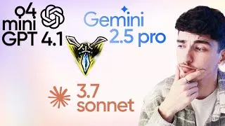 Miniature : La meilleure IA pour DEV en Mode AGENT? GPT‑4.1 pas fou? o4 Mini & Gemini 2.5 Pro passés au crible.