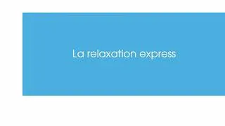 Miniature : La relaxation express : exercice d'auto-hypnose avec le Pr Serge Perrot