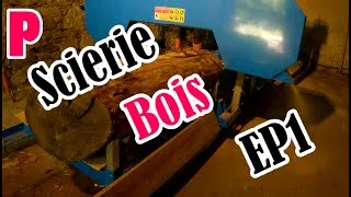 Miniature : J'ai acheté une scierie à grumes pour couper du bois massif ! - Chêne Châtaignier Tilleul etc