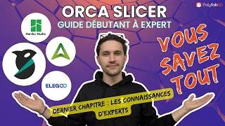 Miniature : Bambu Studio & Orca Slicer : Guide ultime de débutant à expert (partie 3 sur 3)