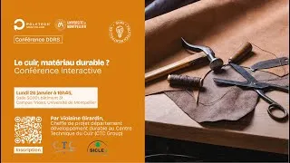 Miniature : Le cuir, matériau durable ?