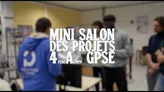 Miniature : GPSE : présentation des projets de 4eme année