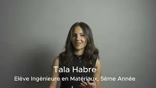 Miniature : Tala Habre – Élève ingénieure en Matériaux | Stage R&I chez L’Oréal | Polytech Sorbonne