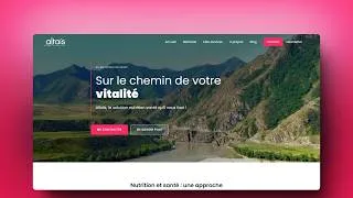 Miniature : Altais | Site vitrine WordPress pour micronutritionniste (logo + identité visuelle inclus)