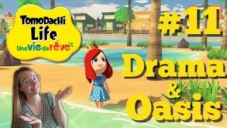 Miniature : Création de l'Oasis 🌴 Baldi se prend un gros râteau⭐ Tomodachi Life : une vie de rêve #11
